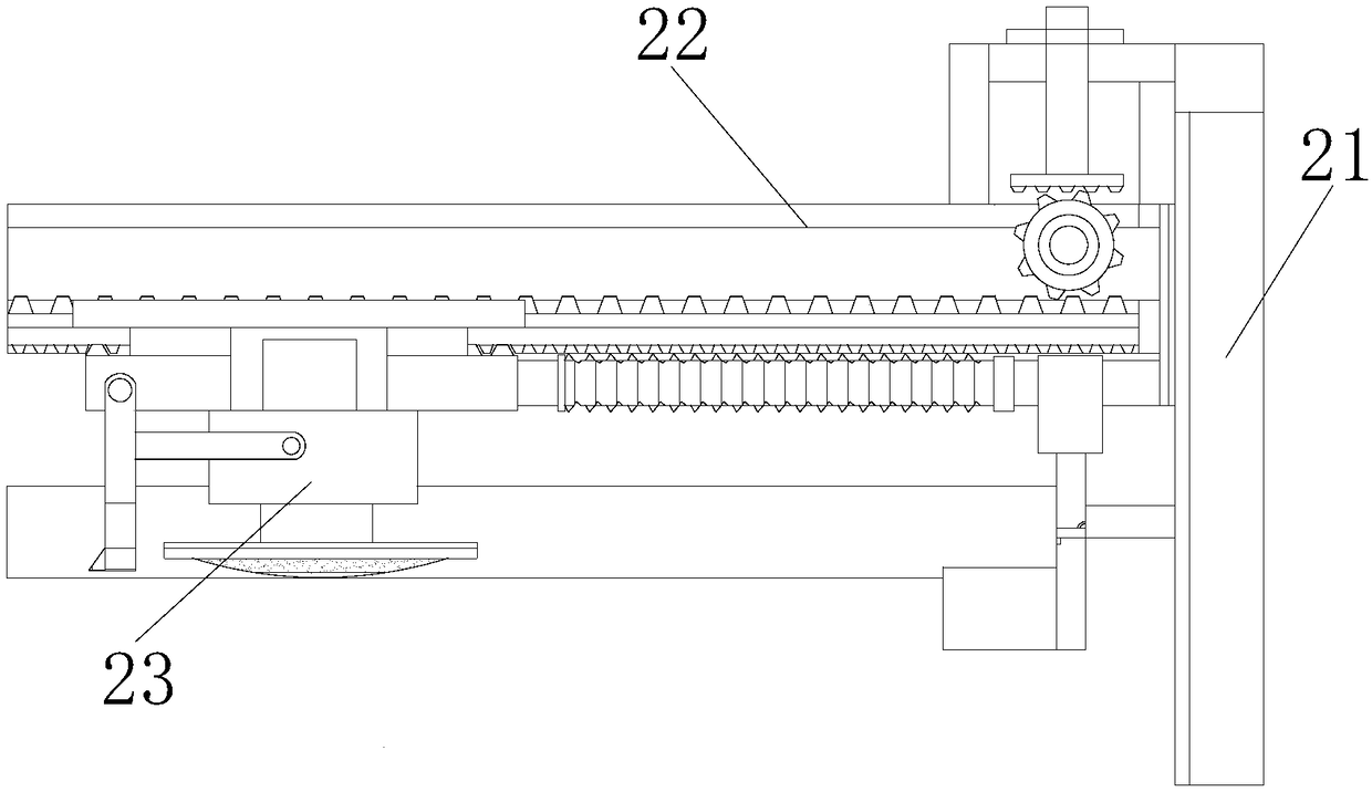 Tree annual ring sample polishing device by using cutters and convex surface type grinding wheel phased scraping