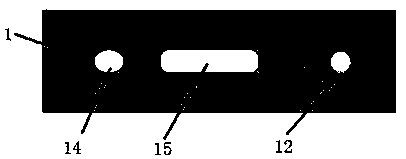 Annular gene-oriented paper micro-fluidic chip detection card for rapidly screening chronic obstructive pneumonia at early stage and test strip of detection card