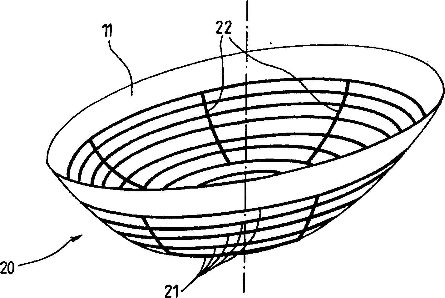 Electron tube control grid