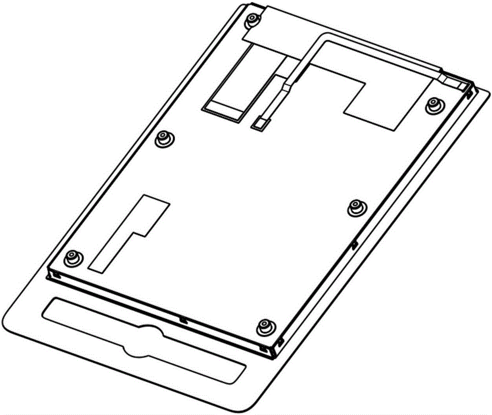 Locating tool for assembly of automobile navigation screen module