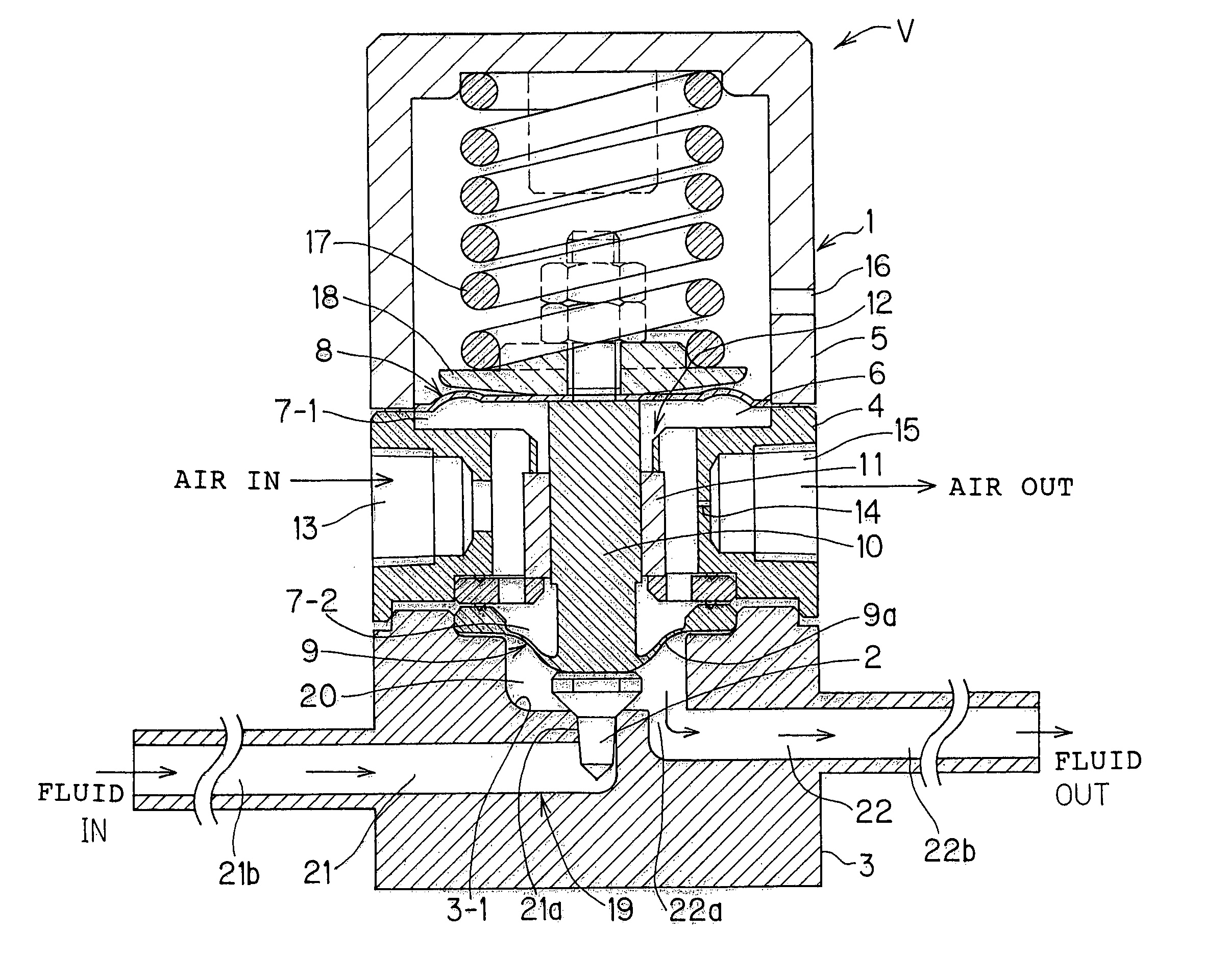 Flow control valve and flow control device