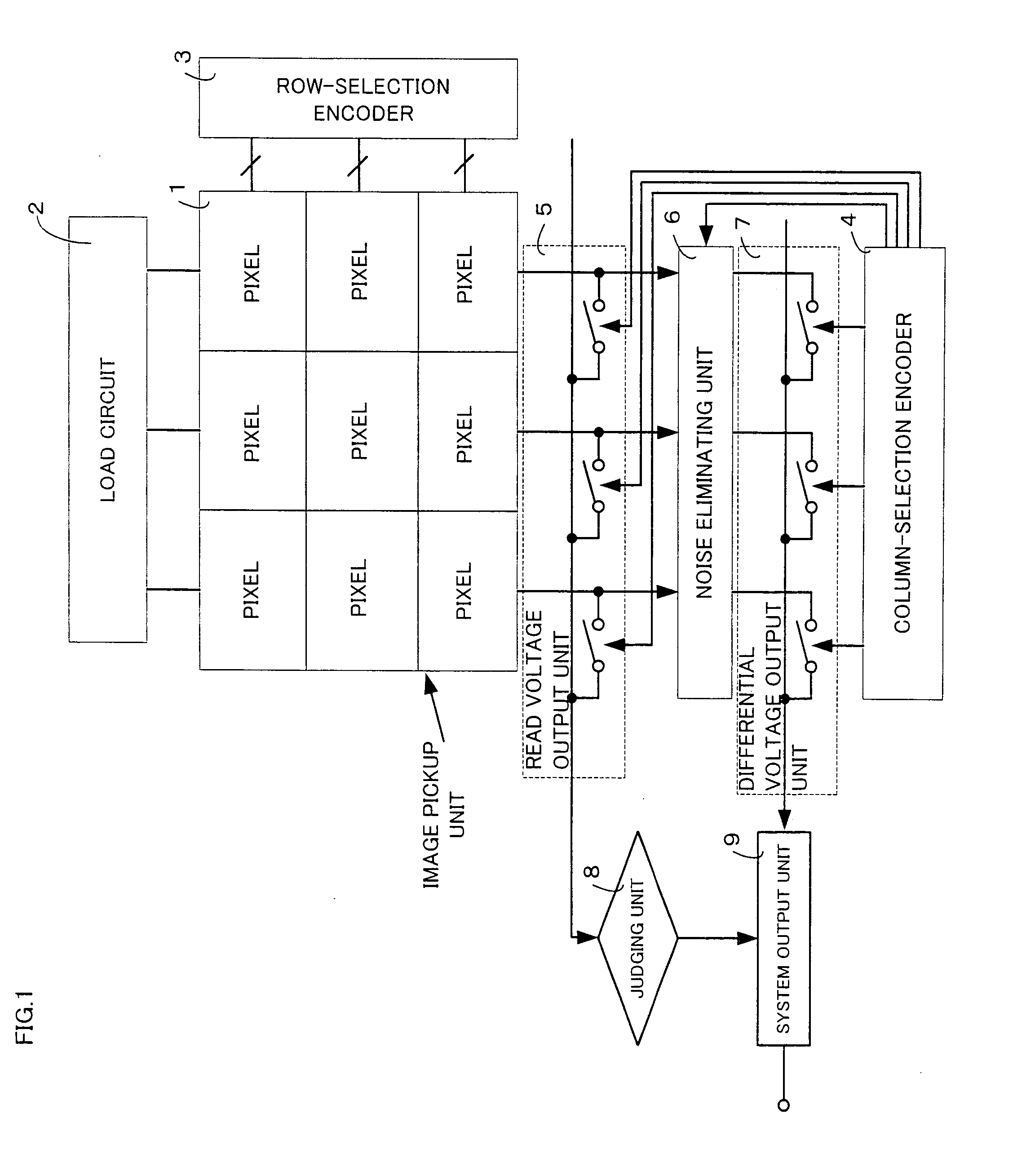 Image pickup system for preventing image darkening due to the entrance of intense light