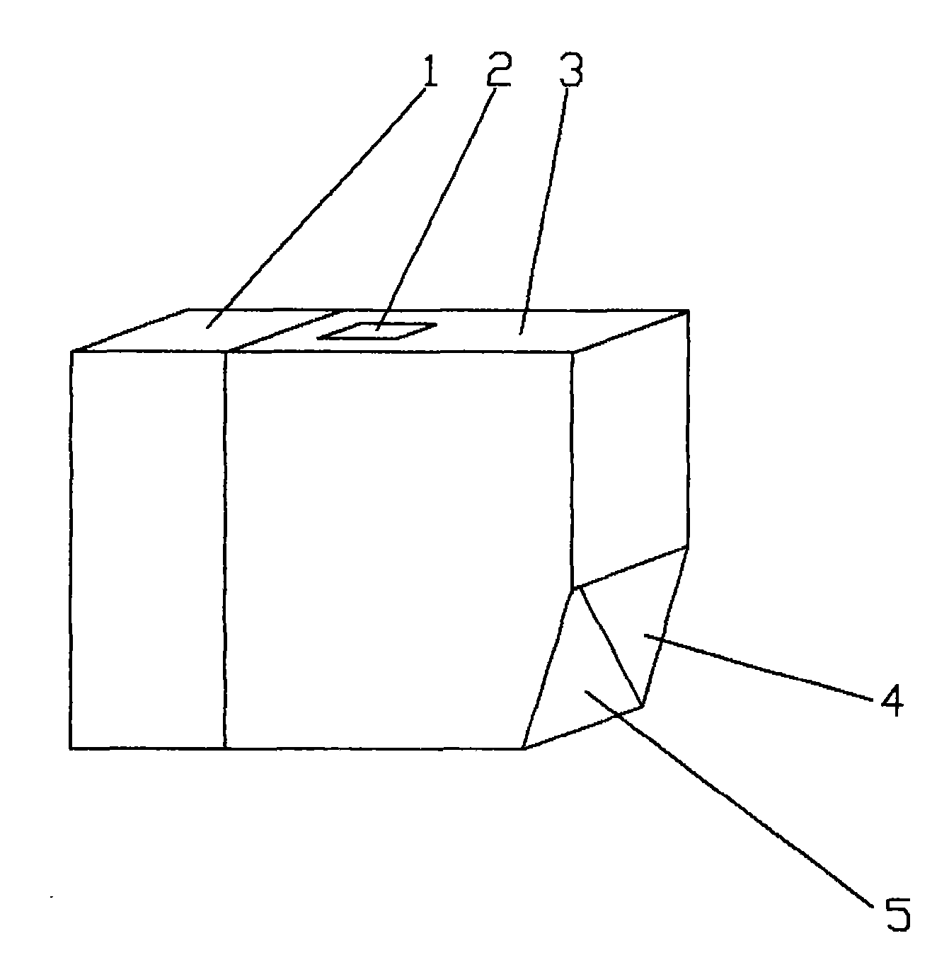 Internal pneumatic control mousetrap