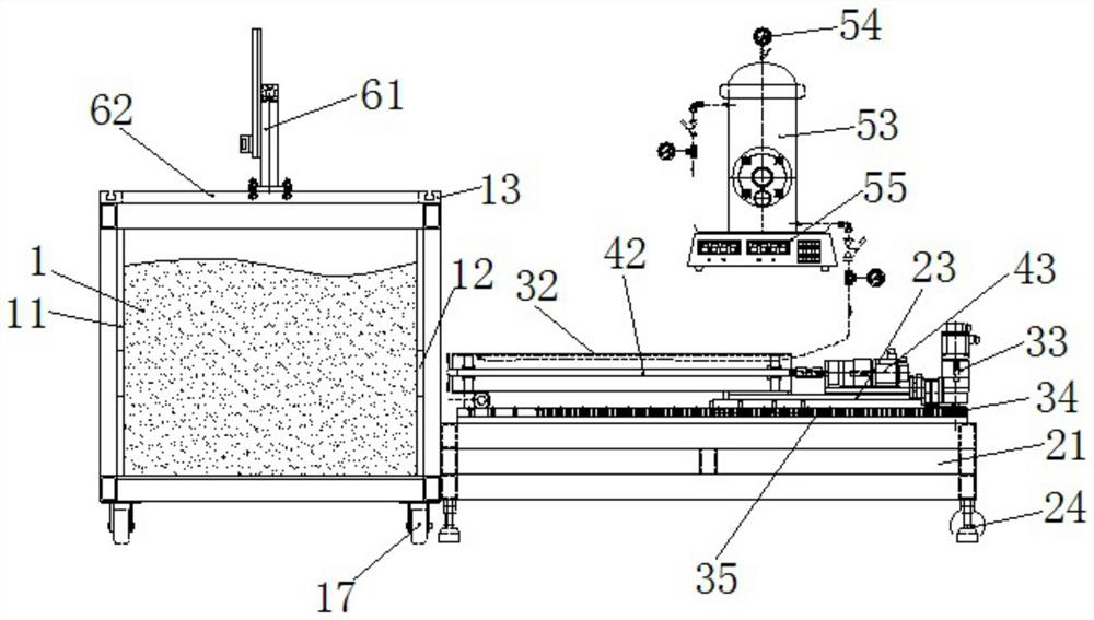 An indoor test simulation system for pipe jacking construction