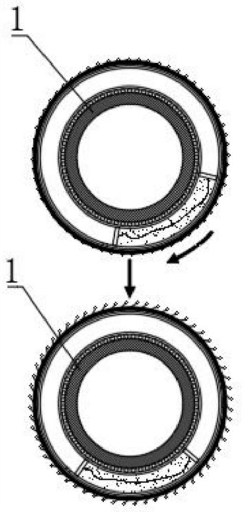 A fast heat diffusion heating pipe based on power surround technology