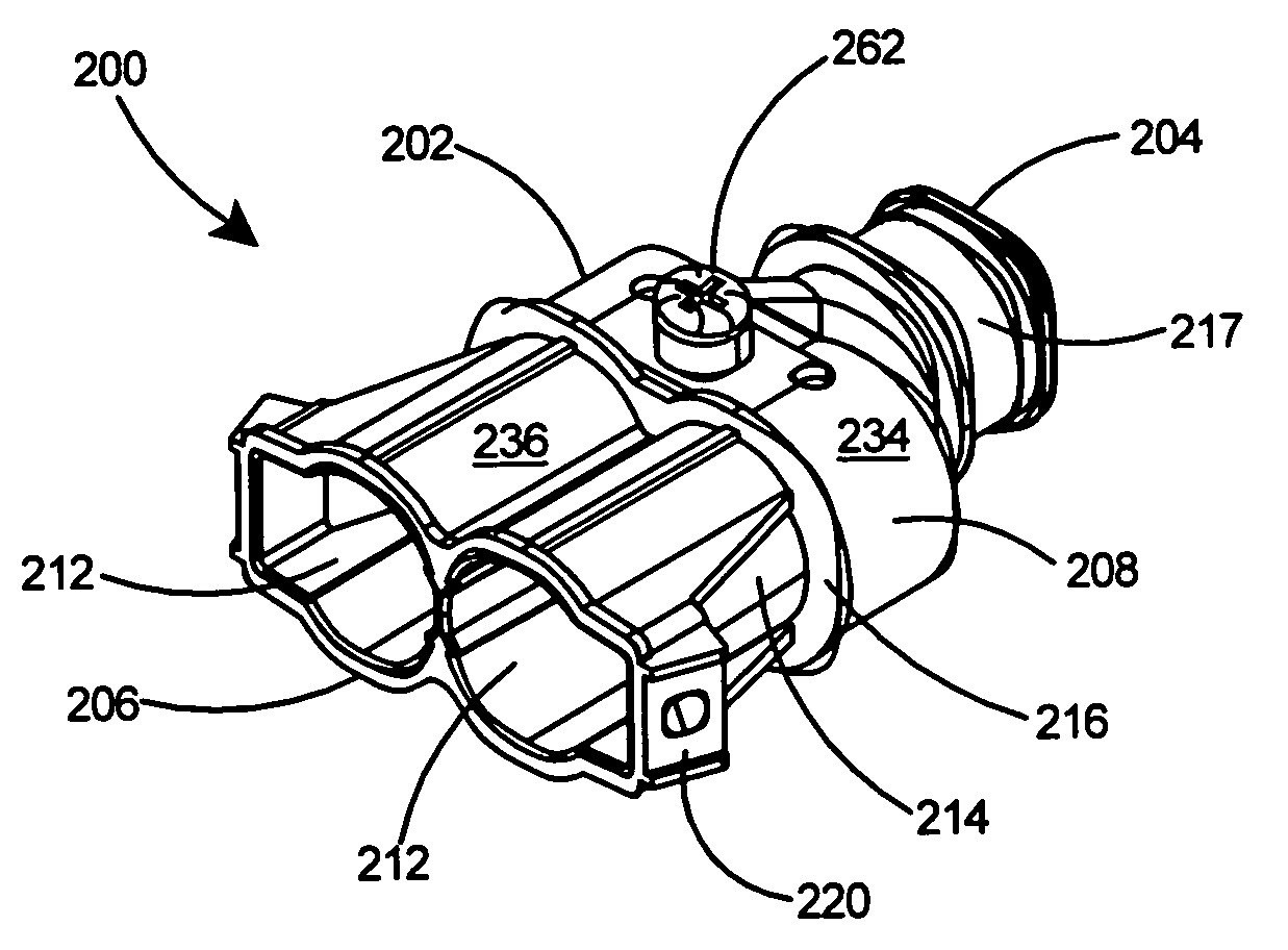 Electrical fitting for snap in connection of cables