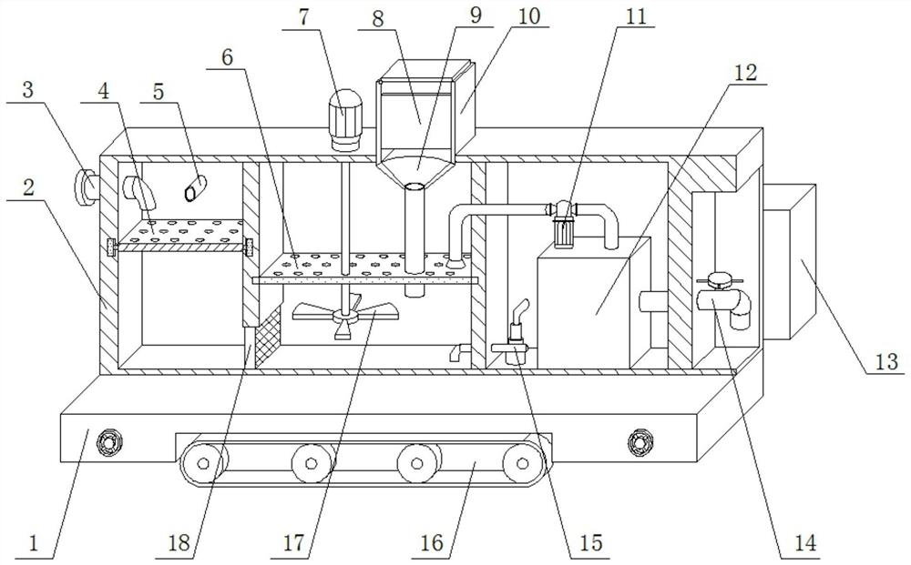 Sewage recycling treatment equipment for municipal construction