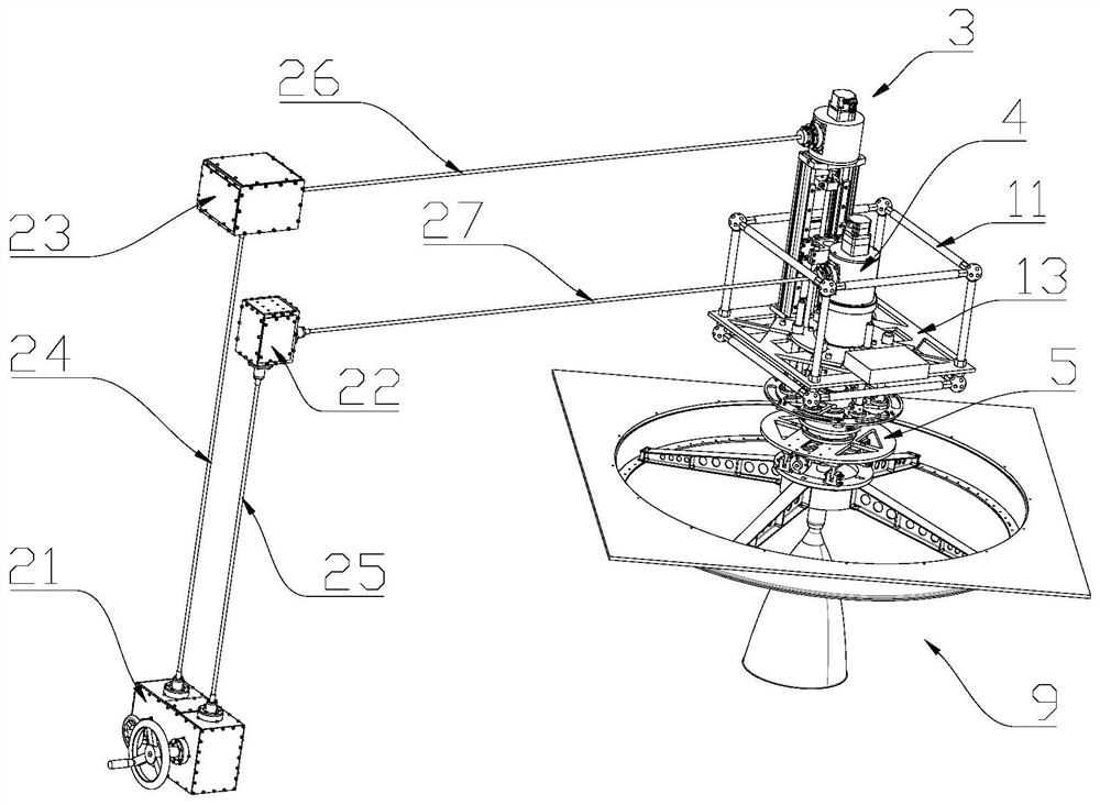 A suspension spinning mechanism and microgravity rollover state simulation system