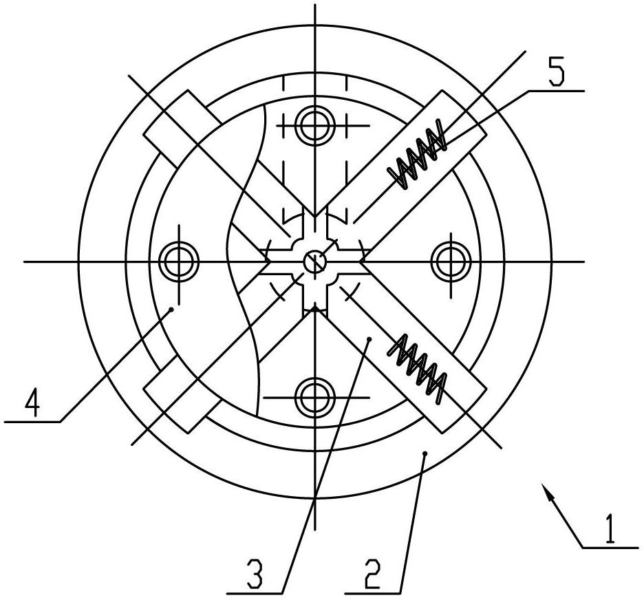 Compound die of automatic nail making machine of peel type rivets