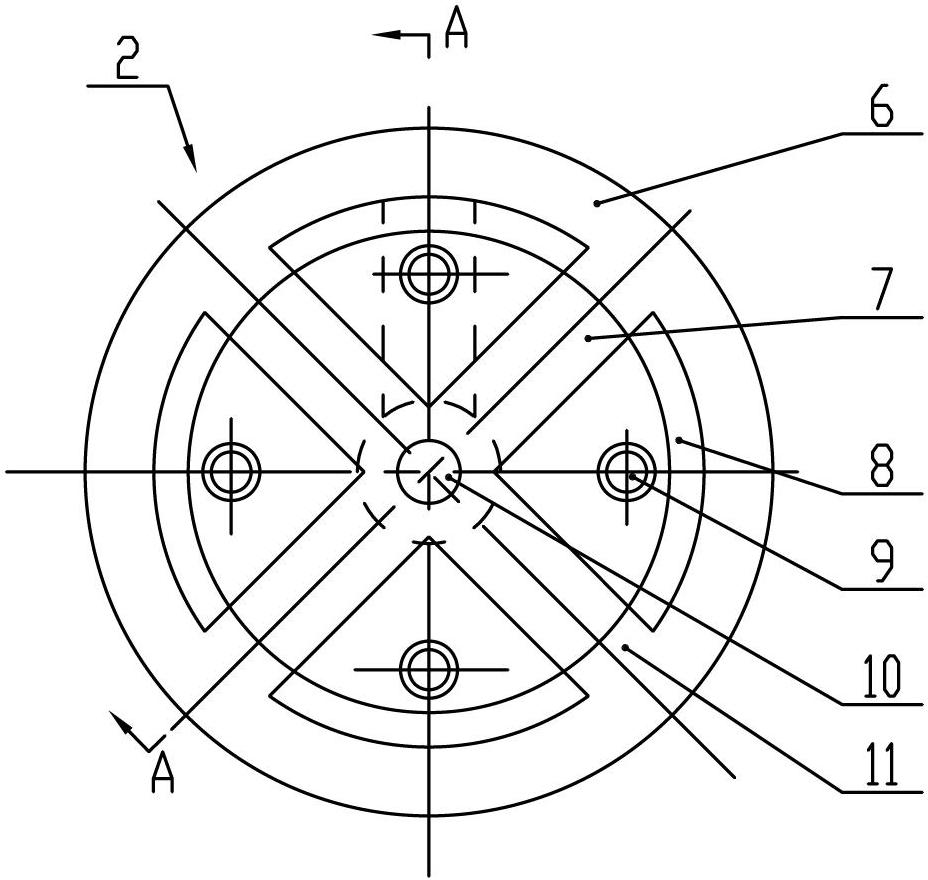 Compound die of automatic nail making machine of peel type rivets