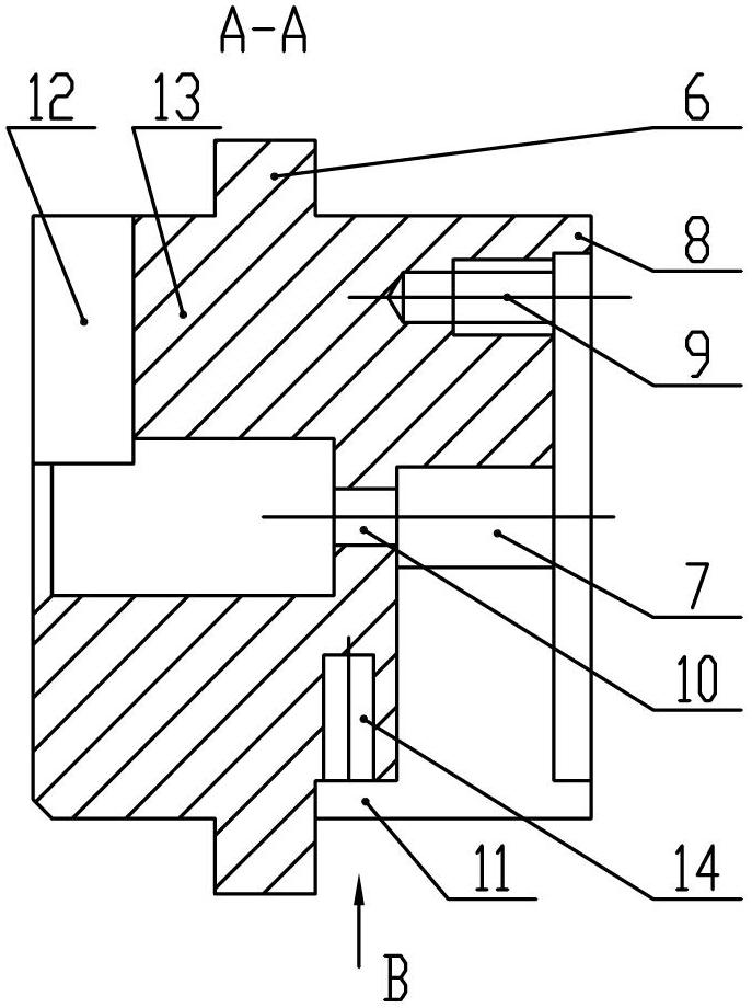 Compound die of automatic nail making machine of peel type rivets