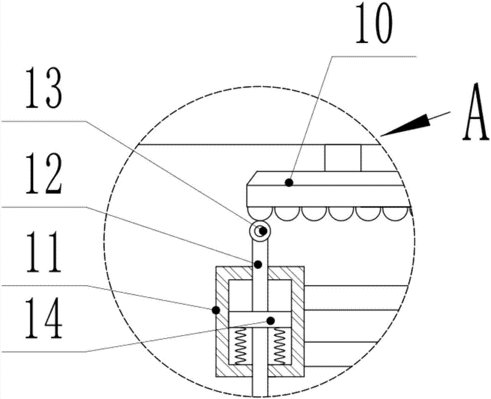 Efficient flowerpot washing device for garden flower and plant cultivation