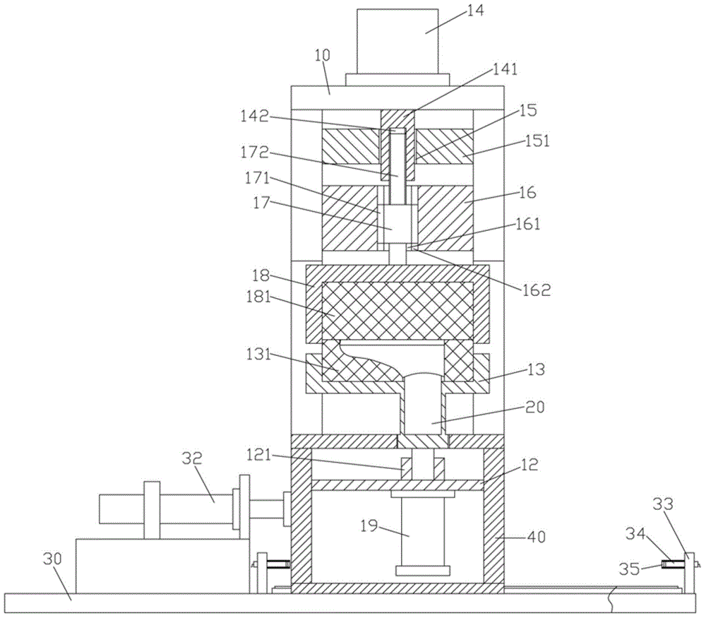 Improved sole pressing machine for shoemaking