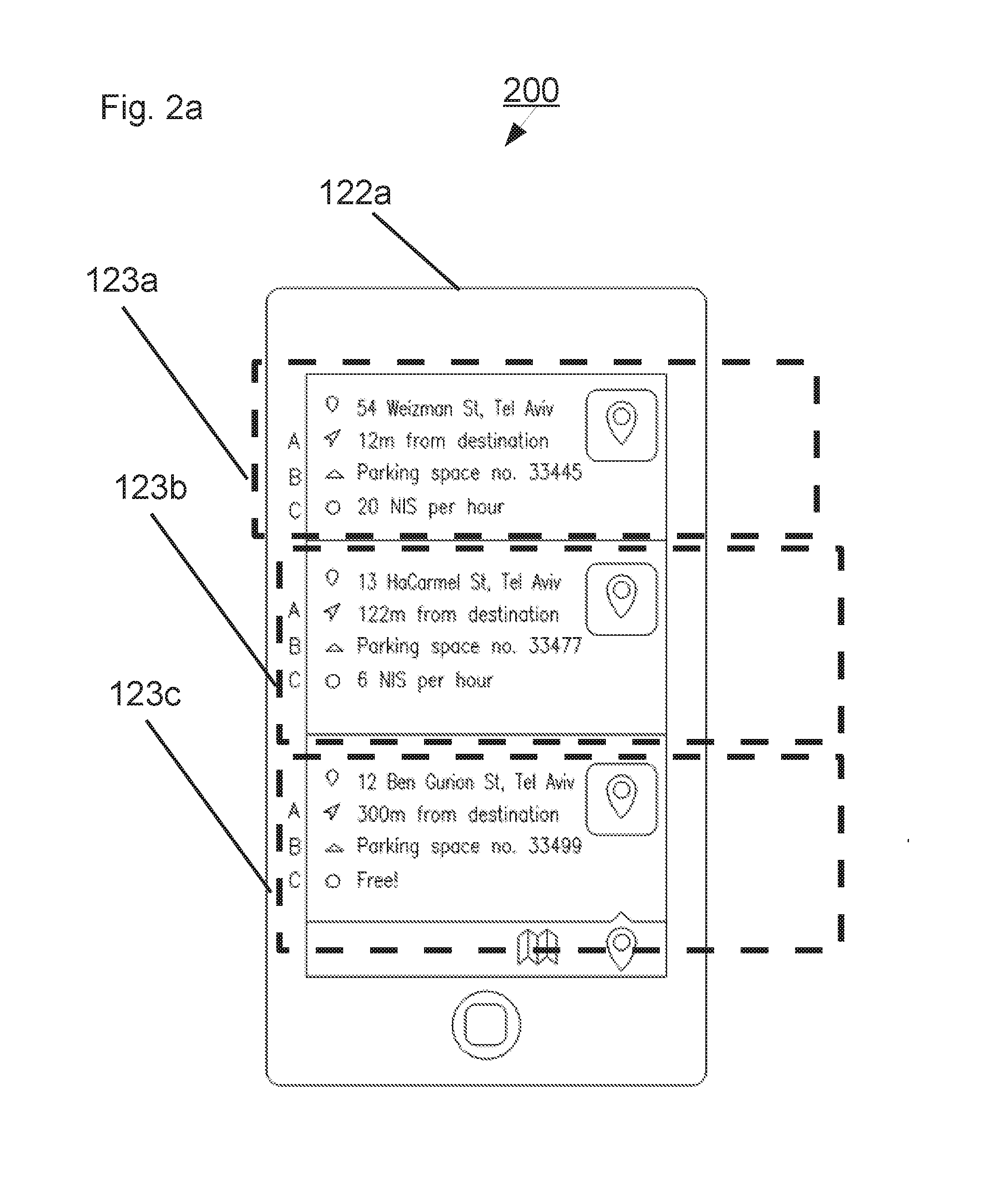 Citywide parking reservation system and method