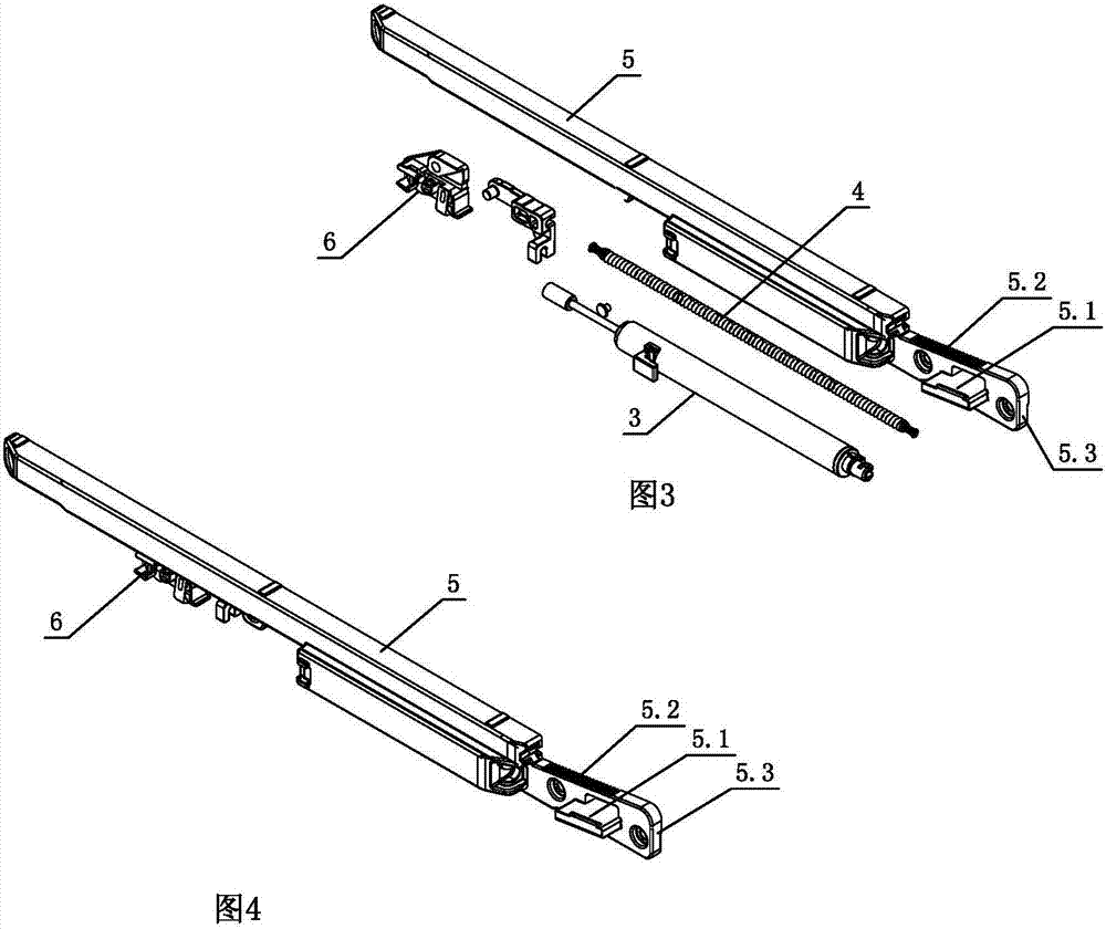 An adjustment and locking mechanism for drawer slide rails