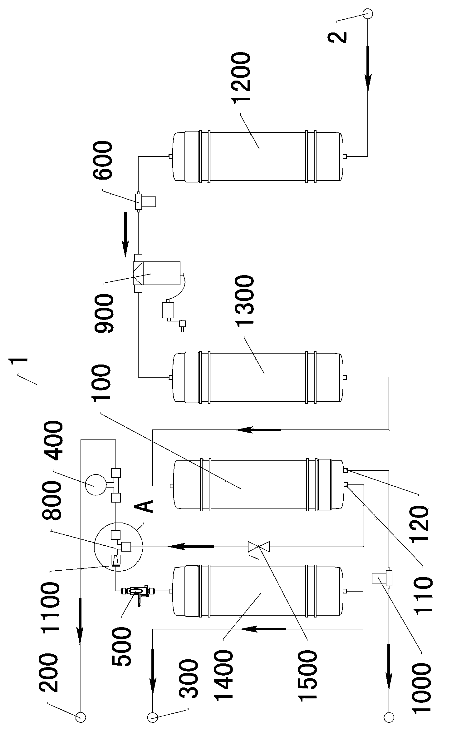 Water purification device and control method thereof