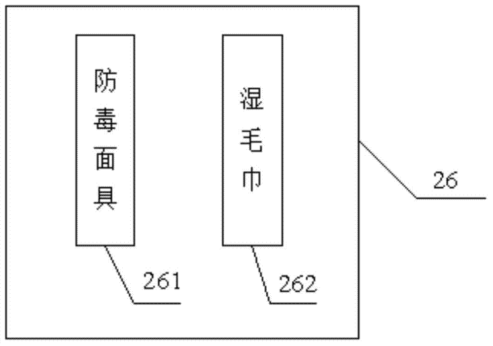 Intelligent fire escaping experiencing system of building firefighting