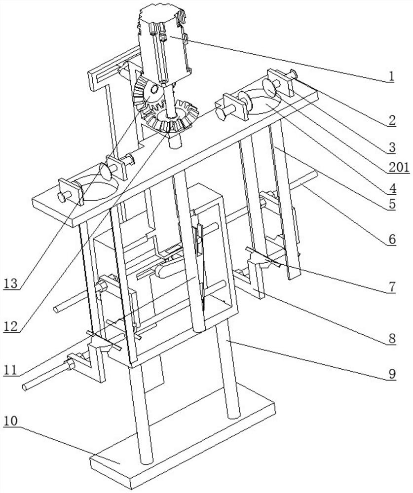 A traditional Chinese medicine slicing device