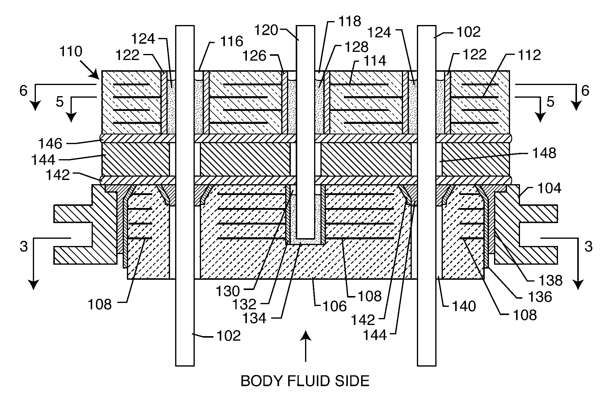 Feedthrough filter capacitor assembly with internally grounded hermetic insulator