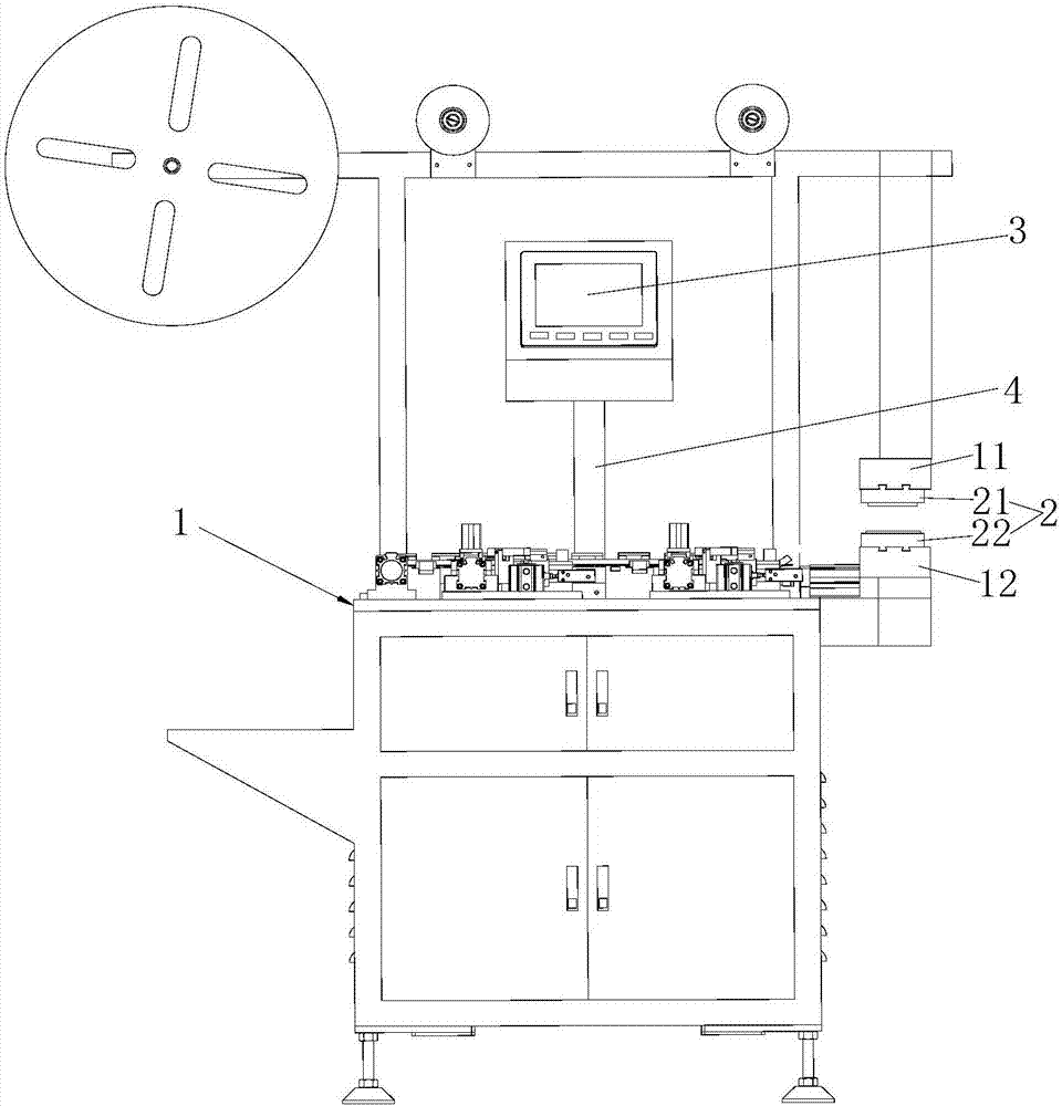 Automatic insertion equipment for motor insulating paper