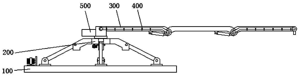 Concrete pouring equipment for bridge construction