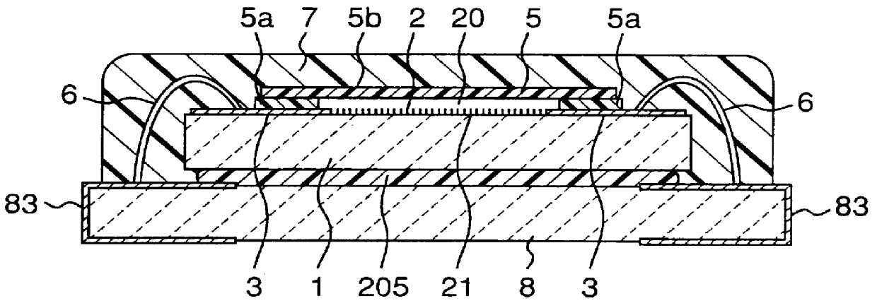 Electronic part and a method of production thereof