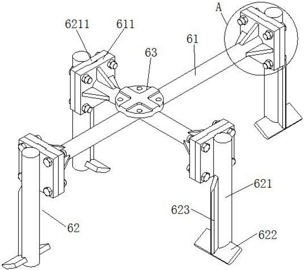 Vertical type mixing and heating device capable of mixing stirred materials