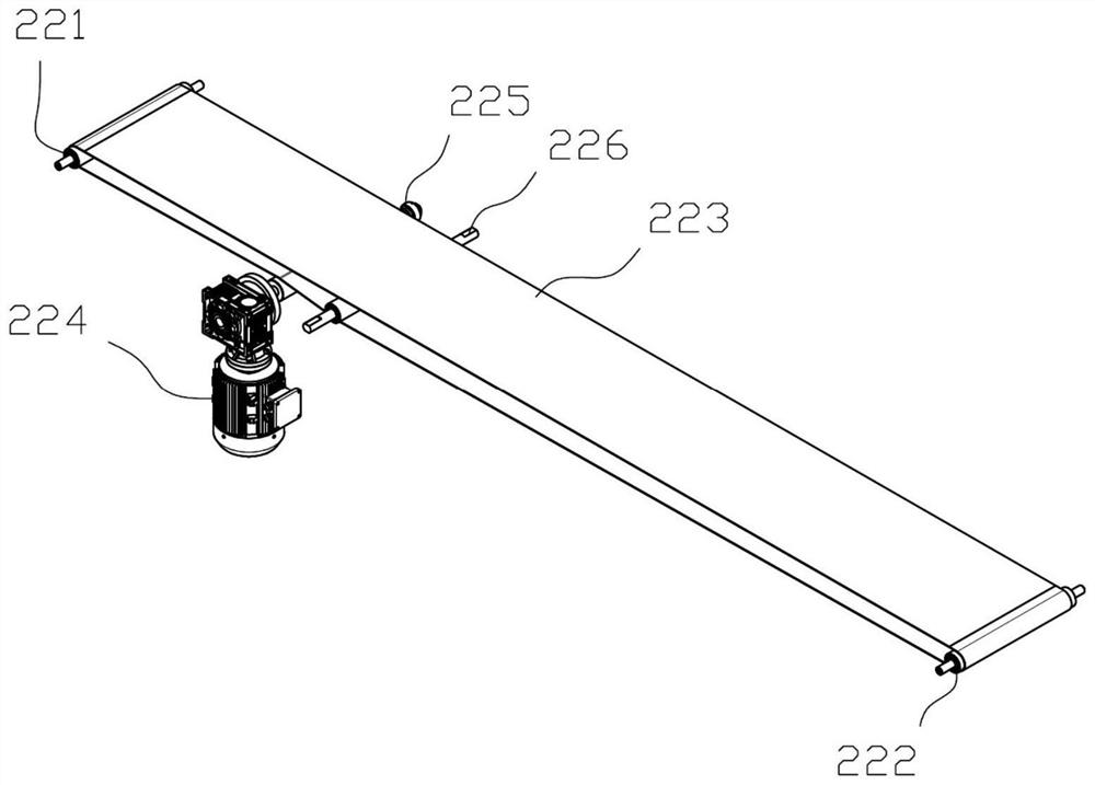 Ultrasonic material distributing machine applied to the die castings