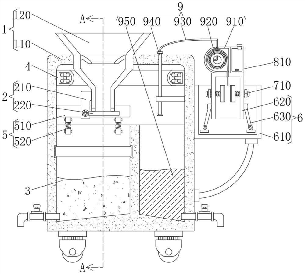 Urinary surgery nursing device without urine leakage