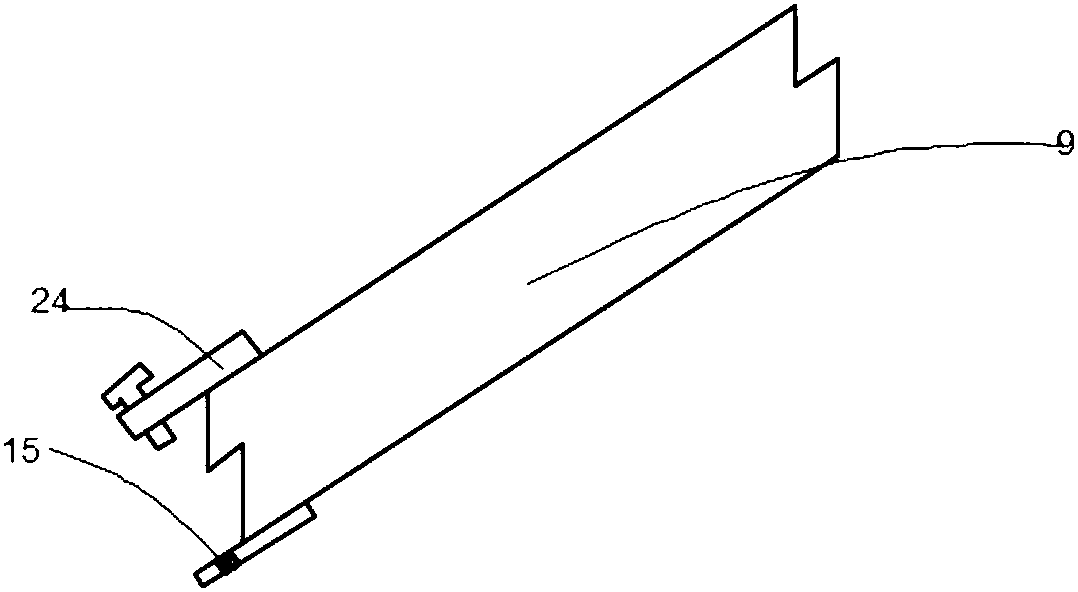 Adjustable lightning arrester for high-rise building