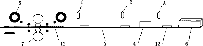 Gapless rolling process for single-strand steckel mill