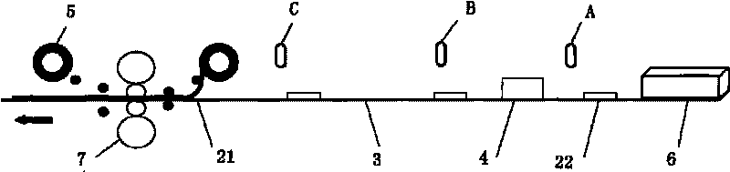 Gapless rolling process for single-strand steckel mill