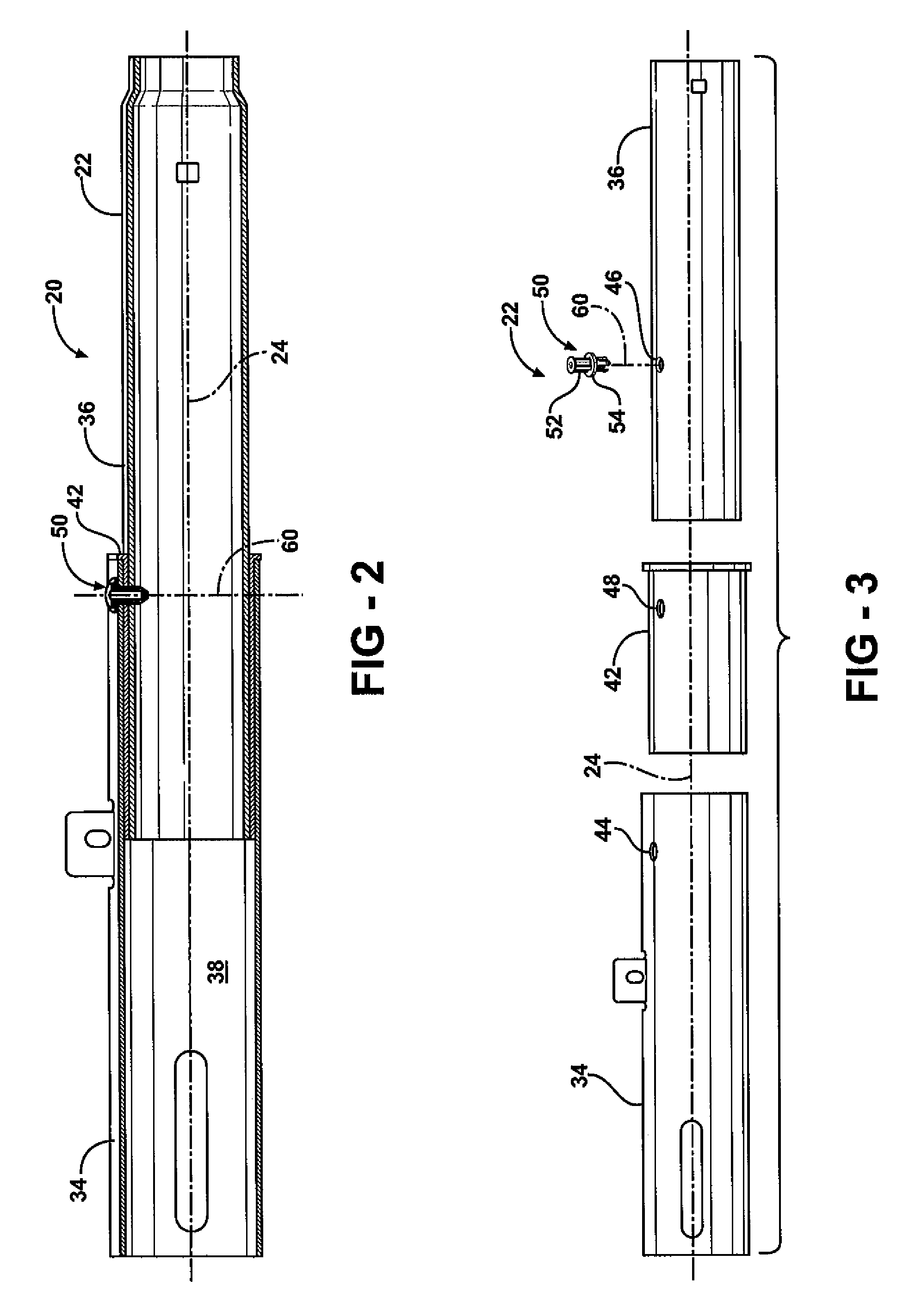 Steering column assembly with shearable jacket connector