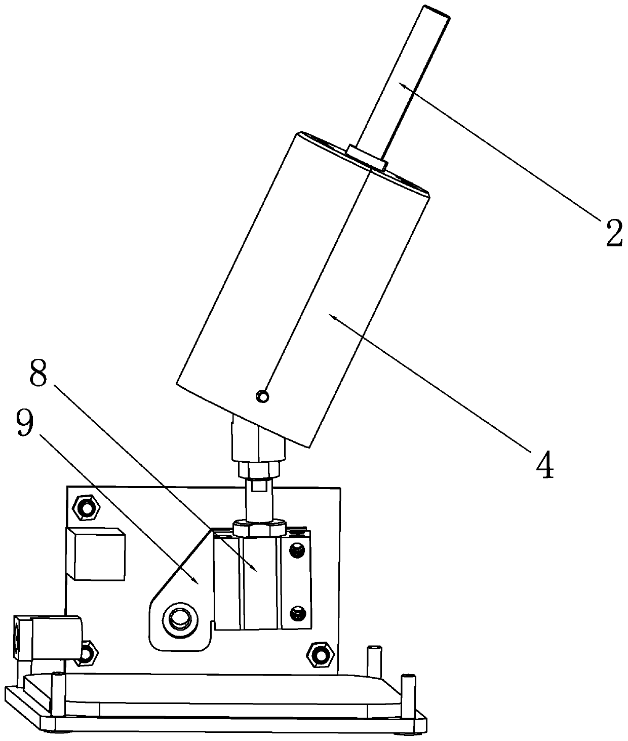 Data line auxiliary embedding device