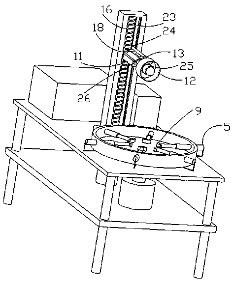 Mechatronics numerical control polishing machine tool