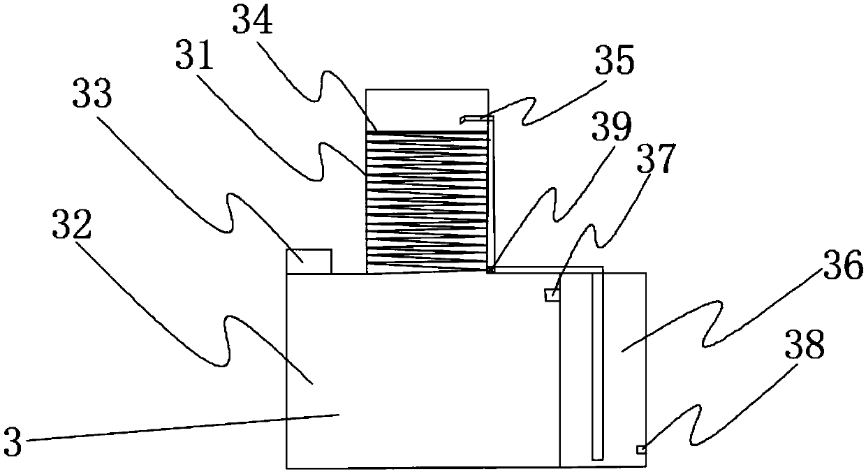 Internet-of-things-based nursing bed for patients incapable of looking after themselves