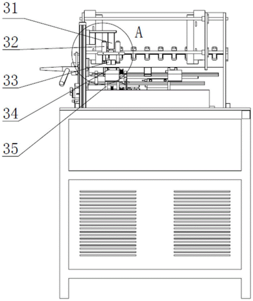 Double welding torch heat pipe automatic welding machine