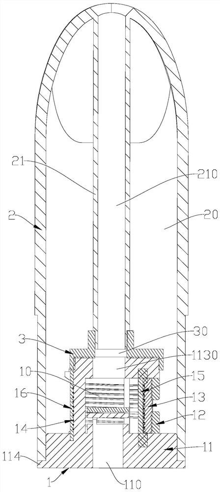 Electronic atomization device and atomization assembly thereof