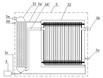 Solvent oil-gas reclaiming device