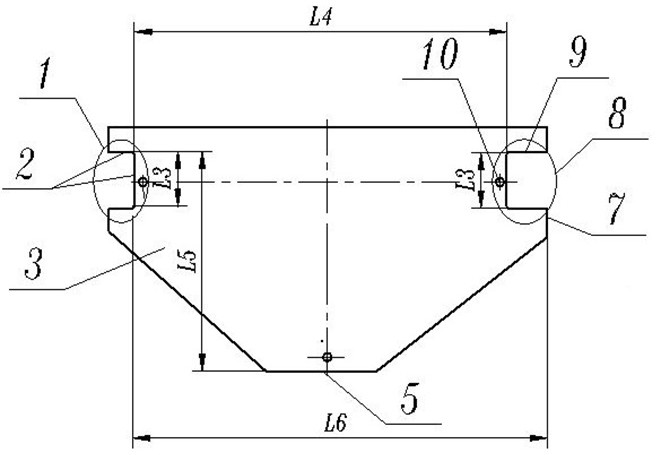 Installation datum conversion device