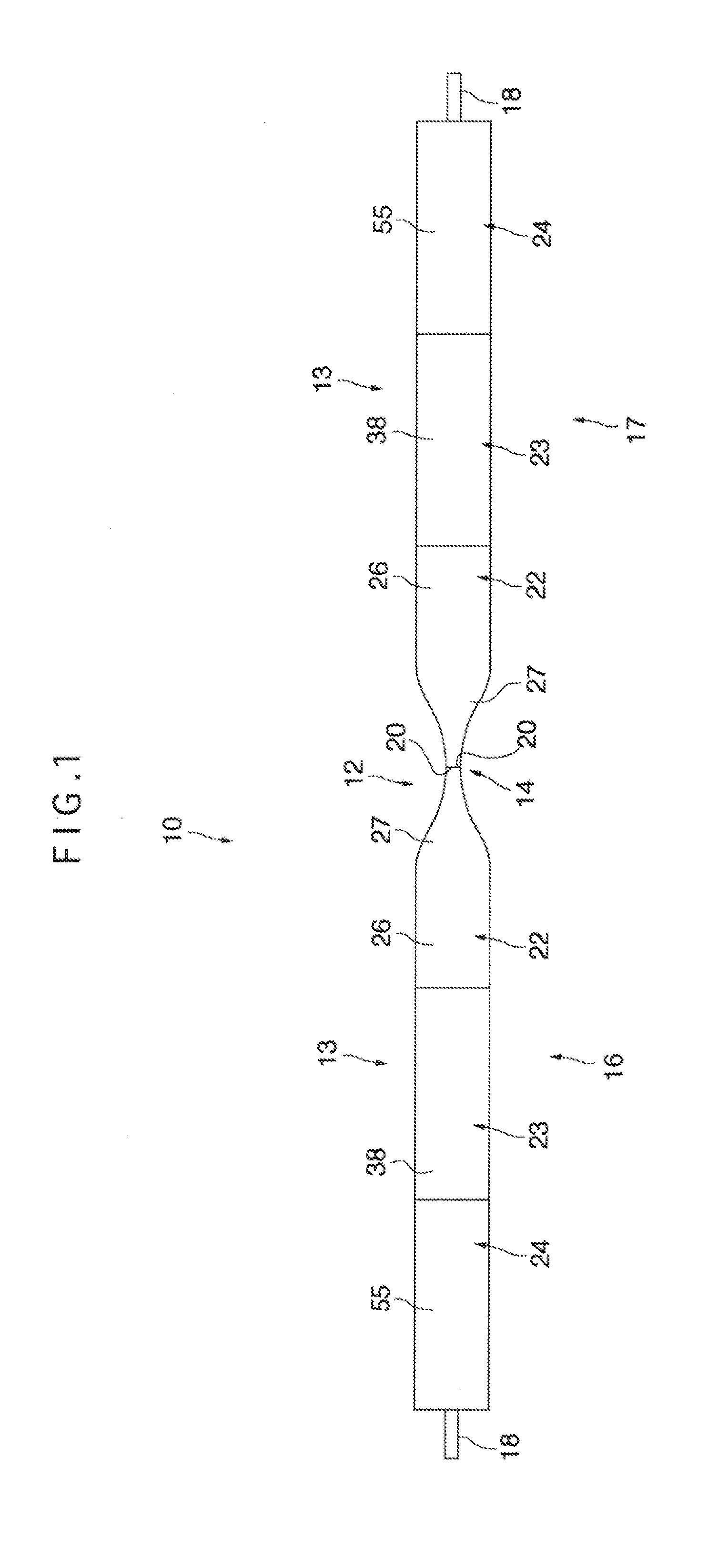 Mold for producing simulated blood vessel, method of producing simulated blood vessel and simulated blood vessel