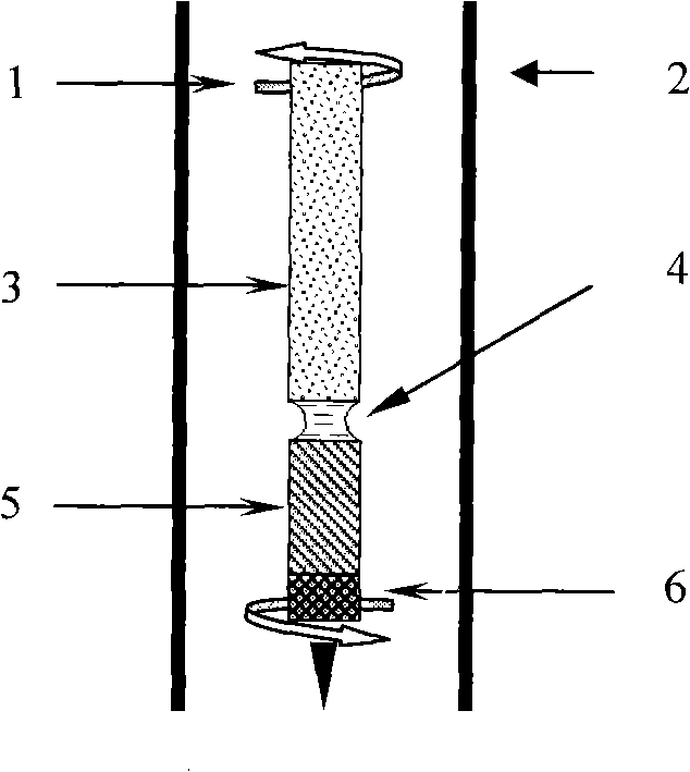 Non-crucible growing method for magneto-optic rear earth ferrite crystal