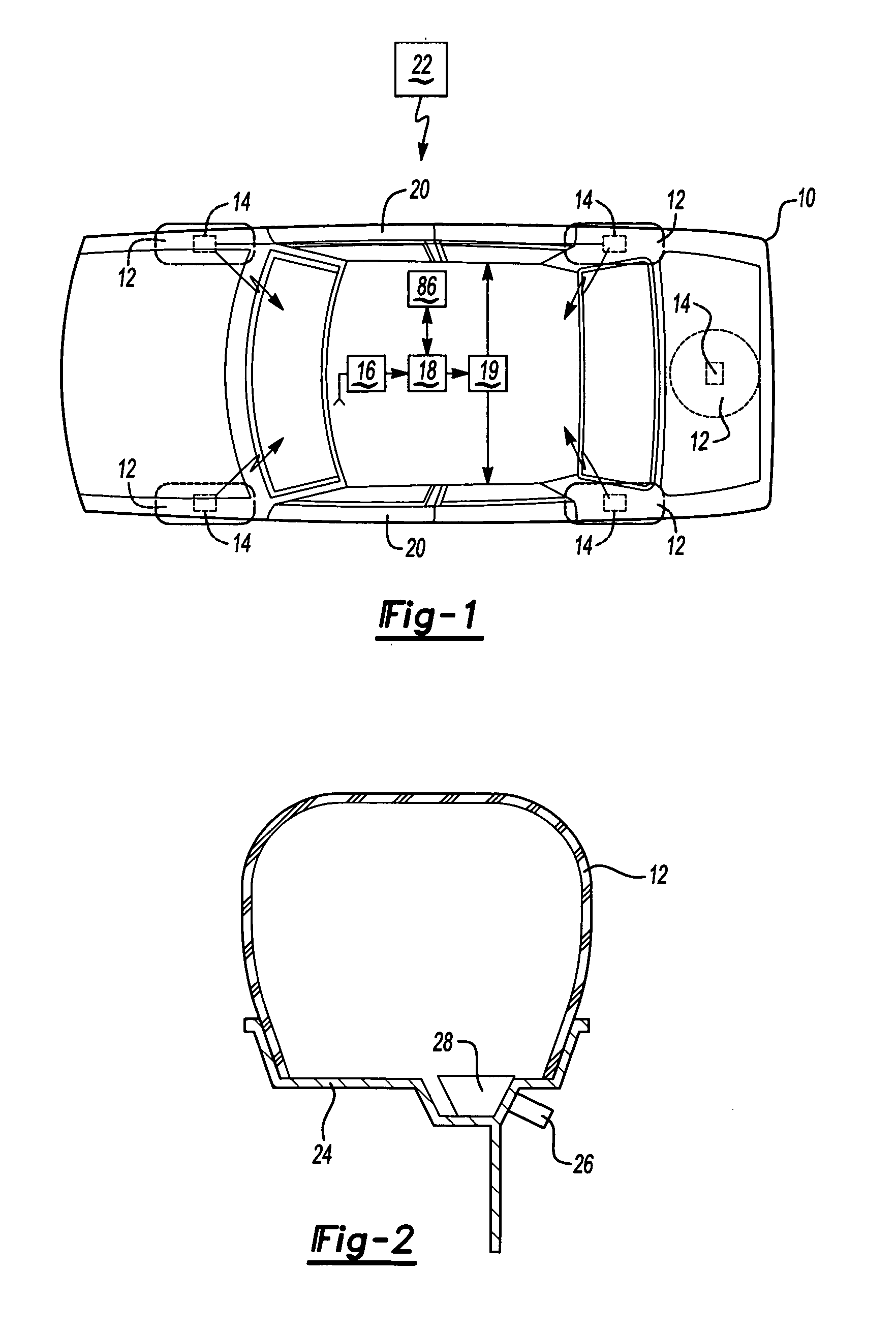 Combined tire pressure monitoring and keyless entry receiver