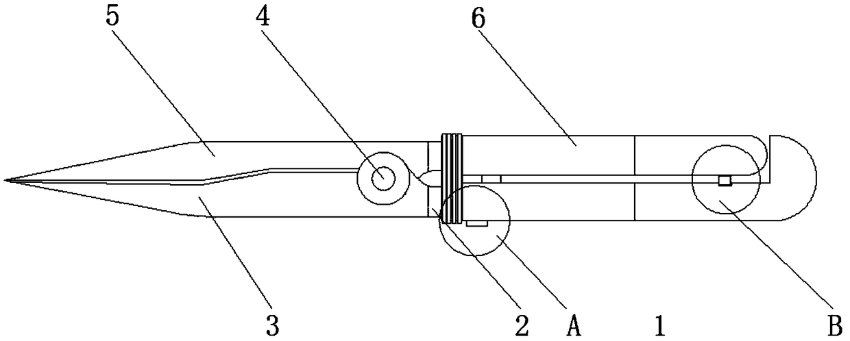 Pruning knife for yellow peach planting