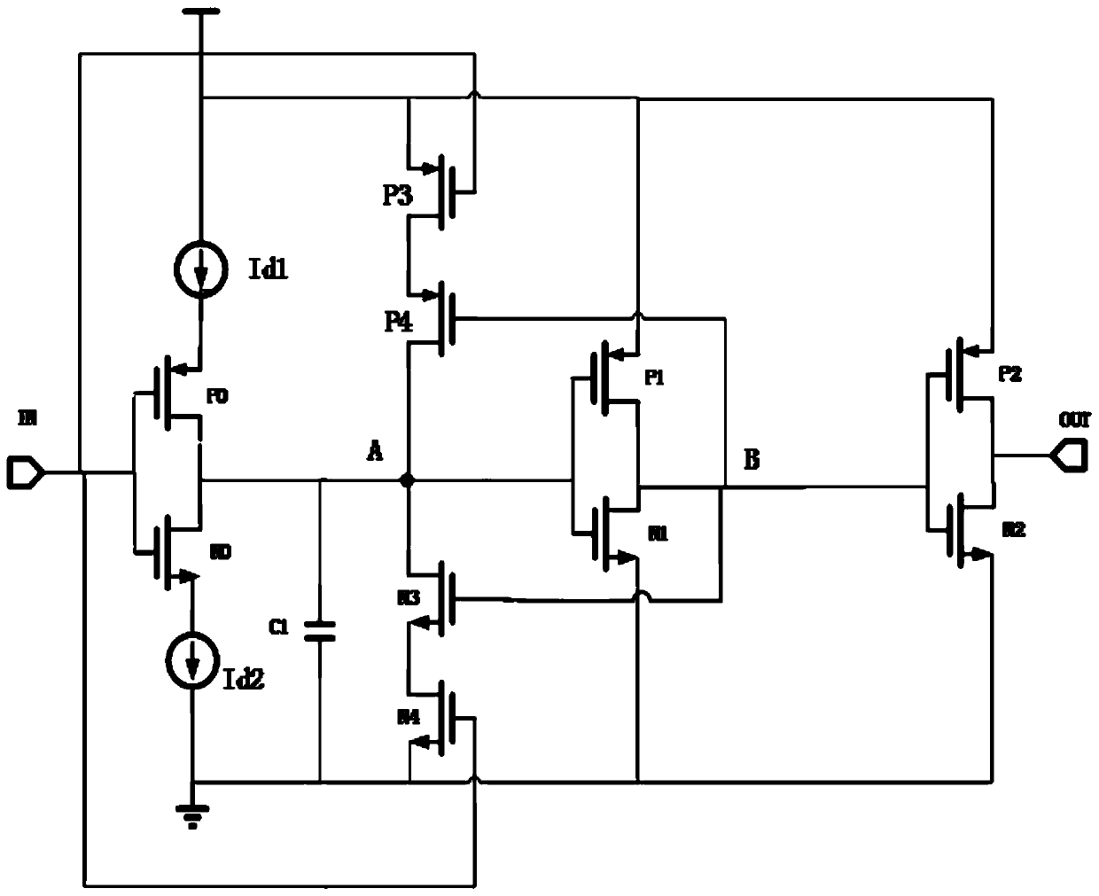 Digital signal processing circuit capable of resisting ground and power rebound noise