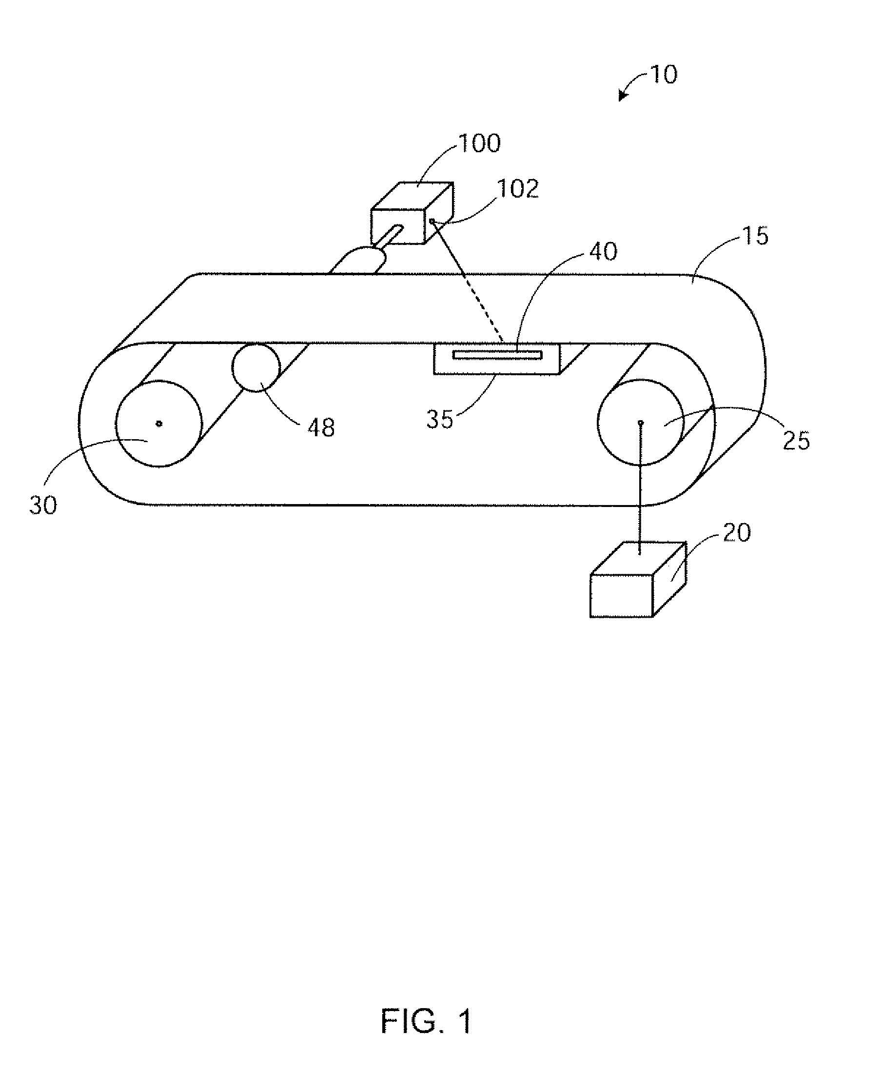 Conveyor belt scale system