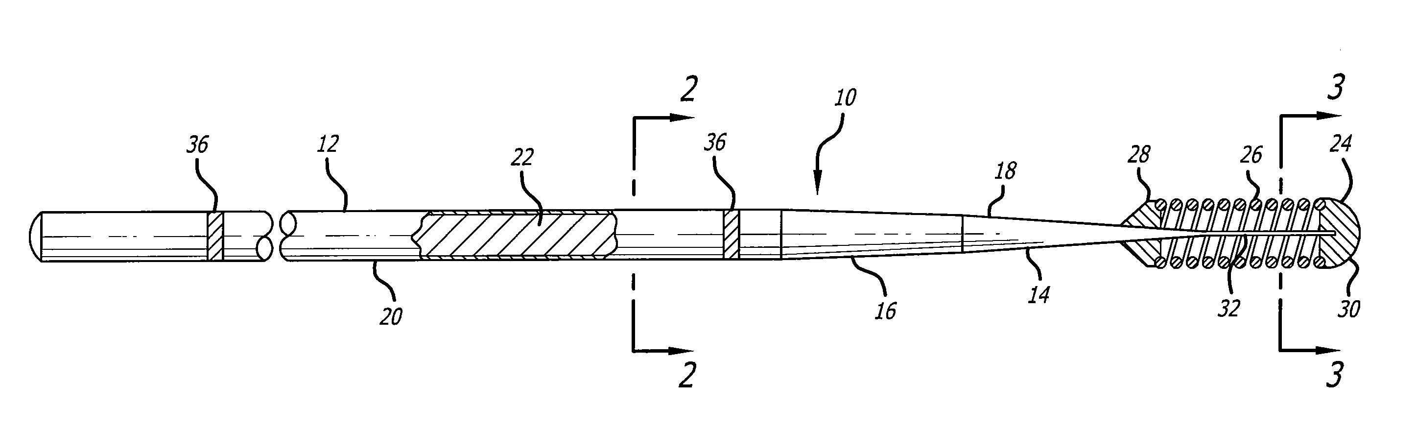 Color coded guide wire and methods of making same