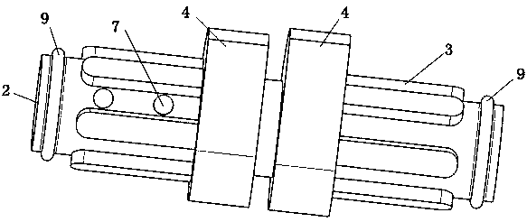 Variable camshaft and engine adopting camshaft