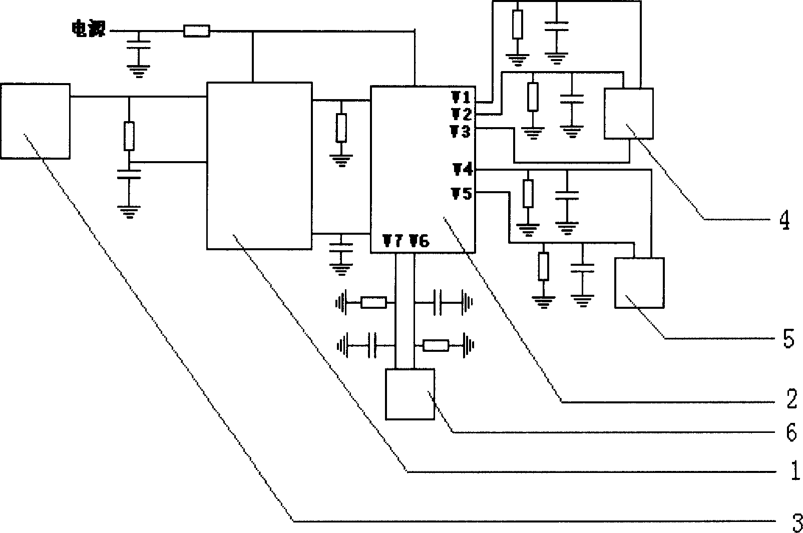 Control method and circuit for multistage temperature-controlled fan