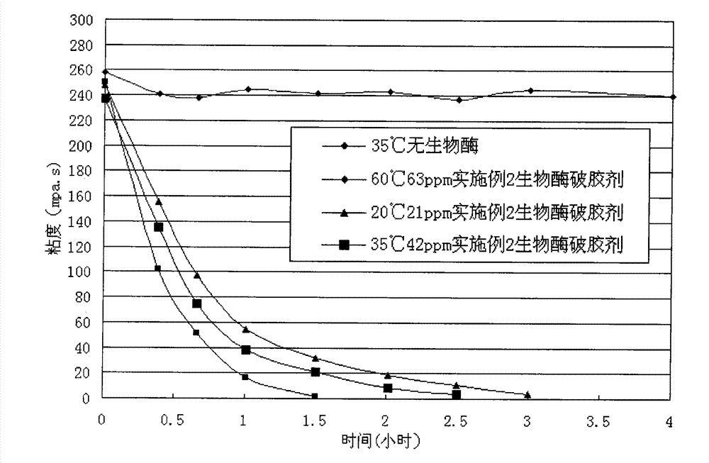 Bio-enzyme gel breaker and technique for water-based guargum fracturing gel breaking with the same